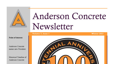 Anderson Concrete Newsletter