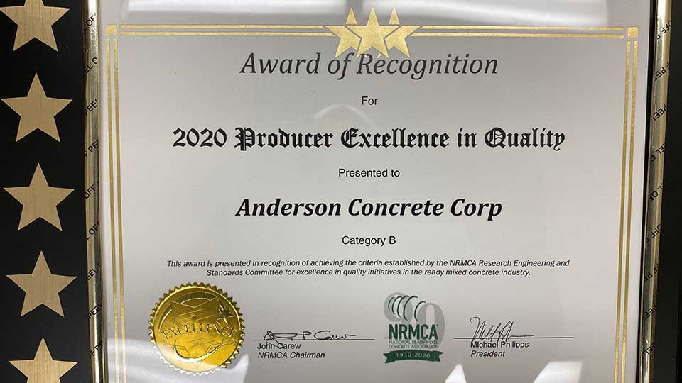 Producer Excellence in Quality Award